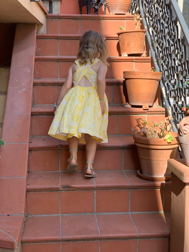 mum and daughter matching dresses mini boden yellow dress