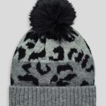 6 winter outfit ideas matalan leopard beanie hat