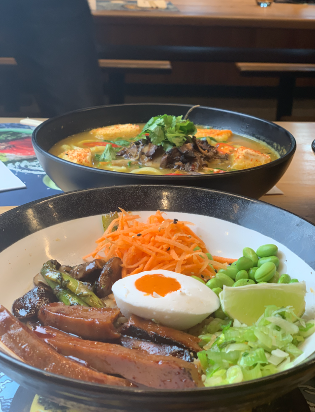 wagamama vegan menu review printworks manchester vegan mains